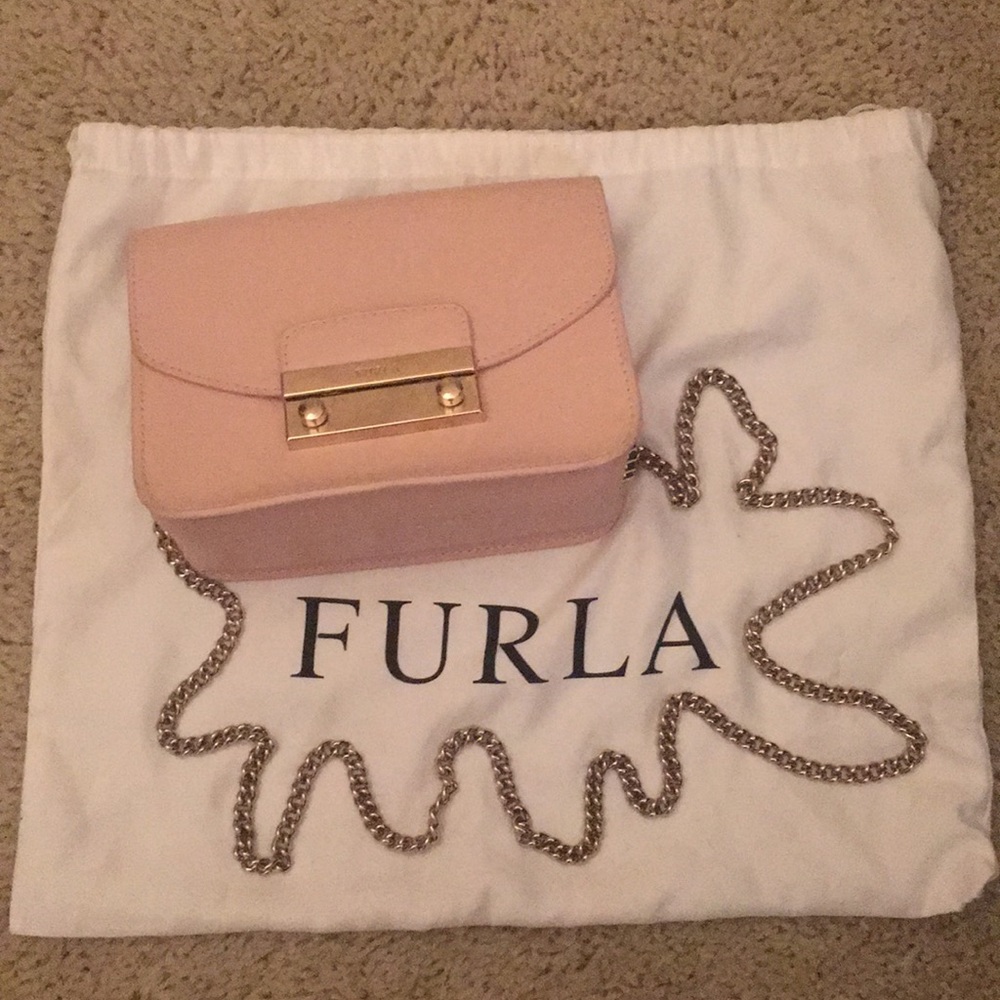 Furla metropolis mini leather crossbody bag